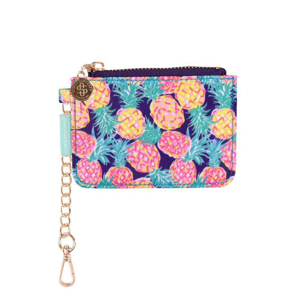 Preppy Coin Purse - Pineapple - by Simply Southern
