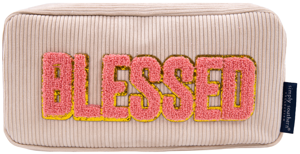 Sparkle Bag Case - Blessed - by Simply Southern