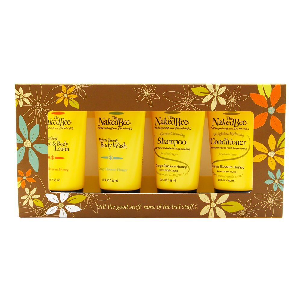 The Naked Bee - Orange Blossom Honey Travel Kit
