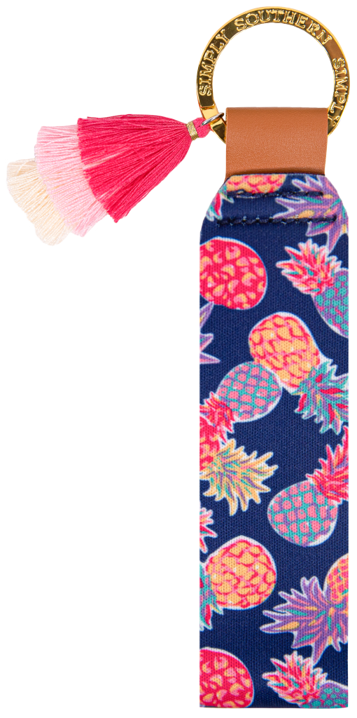 Tassle Keyfob - Pineapple - by Simply Southern