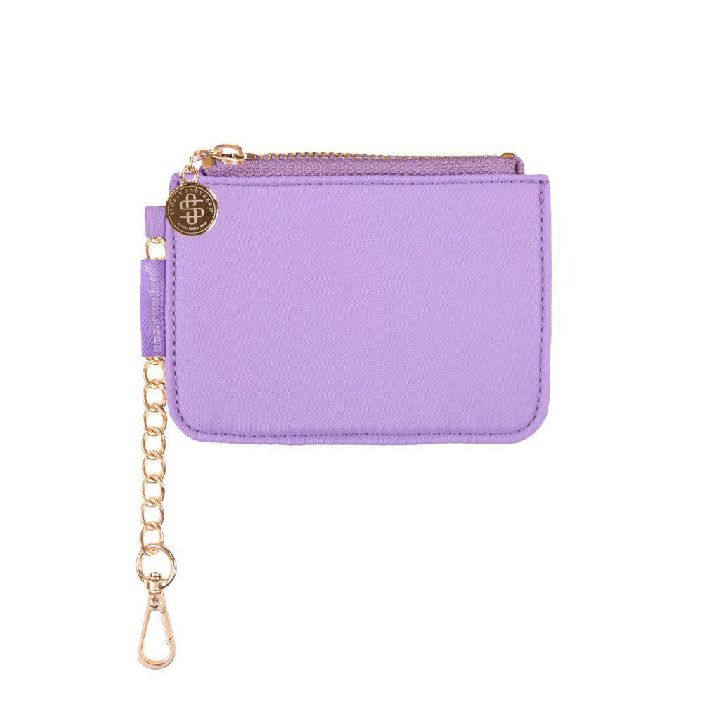 Preppy Coin Purse - Lilac - by Simply Southern