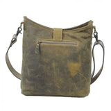 HAZEL HUES LEATHER & HAIRON BAG - by Myra
