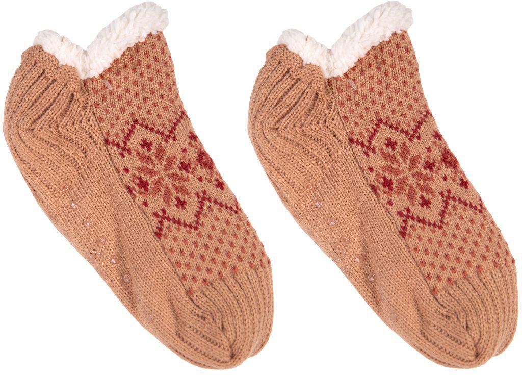 Sweater Camper Socks - Brown - by Simply Southern