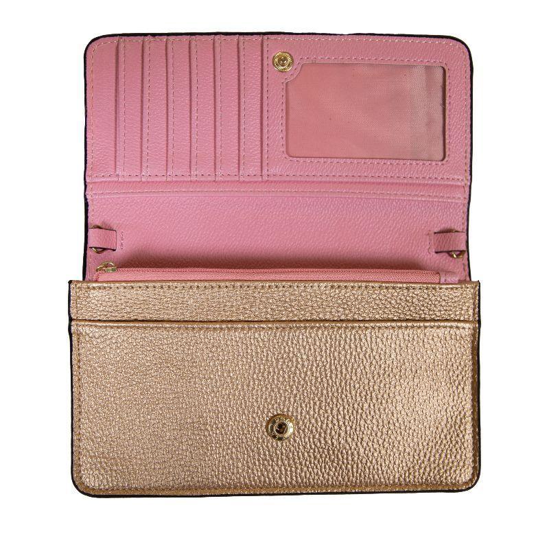 Vegan Leather Phone Clutch - Gold - by Simply Southern