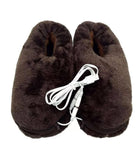 USB Heated Slip on Slippers - Coffee Brown Buy at Here Today Gone Tomorrow! (Rome, GA)