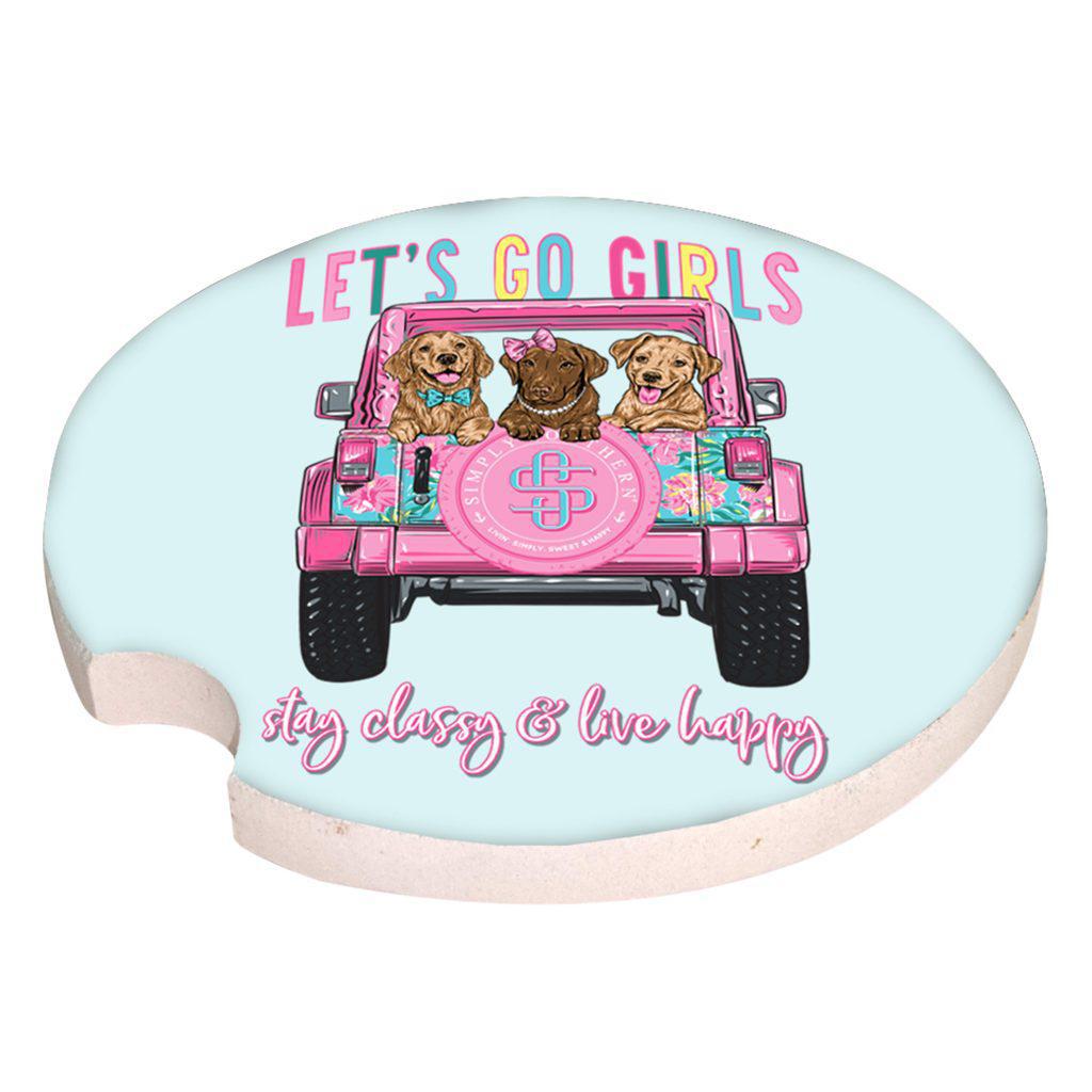 Car Coaster - Let's Go Girls - by Simply Southern