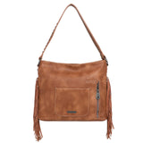 Trinity Ranch Hair-On Cowhide Indian Chief Collection Concealed Carry Hobo - by Montana West