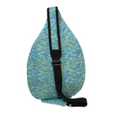 Rucksack Anti-Theft Sling Bag -Teal Sporty - by Calla