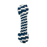 Navy Blue Braided Bone Toy, by TALL TAILS®