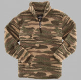 Quarter Zip Pullover Sherpa (Desert Camo) - by Boxercraft®