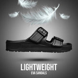 ARCUS BLACK EVA BEACH SLIDE SANDALS - BY AEROTHOTIC