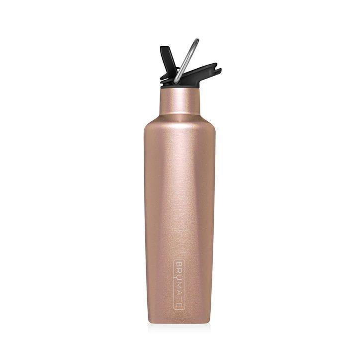 Glitter Rose Gold - BRÜMATE 16OZ REHYDRATION MINI - by Brumate