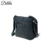 Delila 100% Genuine Leather Hair-On Hide Collection Crossbody - by Montana West