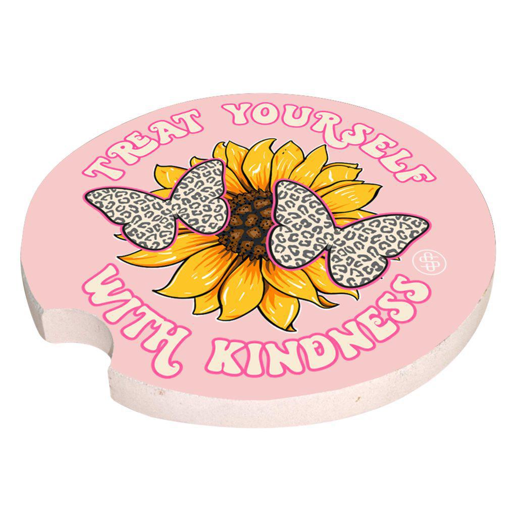 Car Coaster -Treat Yourself - by Simply Southern