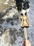 16" Wool Bone Tug Toy, by TALL TAILS® Buy at Here Today Gone Tomorrow! (Rome, GA)