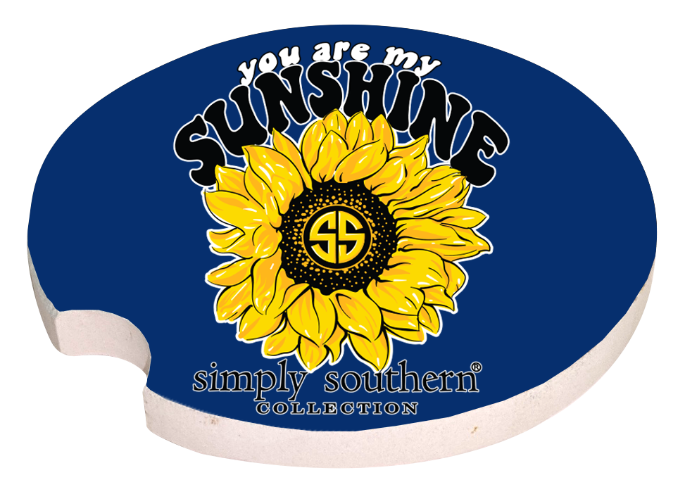 Simply Car Coaster - You are my Sunshine - by Simply Southern