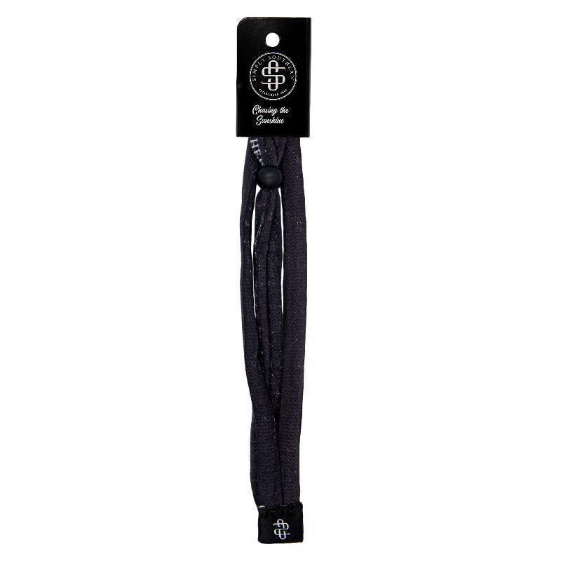 Men's Cloth Sunglass Strap - Black - by Simply Southern