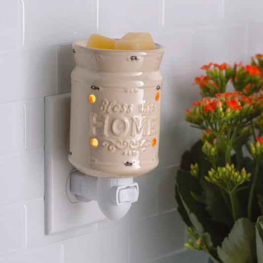 Bless This Home Pluggable Warmer - by Candle Warmer Etc.
