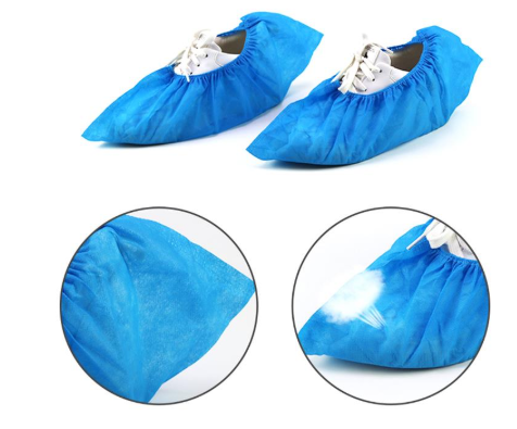Blue Medical Shoe Covers (5 Pairs) - www.HereTodayGoneTomorrow.store