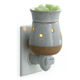 Rustic White Pluggable Warmer - by Candle Warmer Etc. - www.HereTodayGoneTomorrow.store