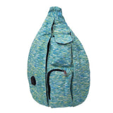 Rucksack Anti-Theft Sling Bag -Teal Sporty - by Calla