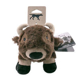9" Buffalo Squeak Toy, by TALL TAILS®