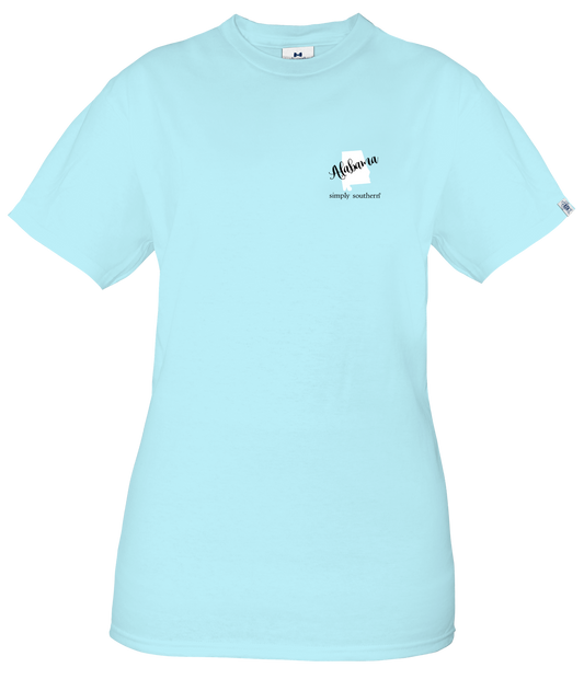 Alabama State (Short Sleeve T-Shirt) by Simply Southern