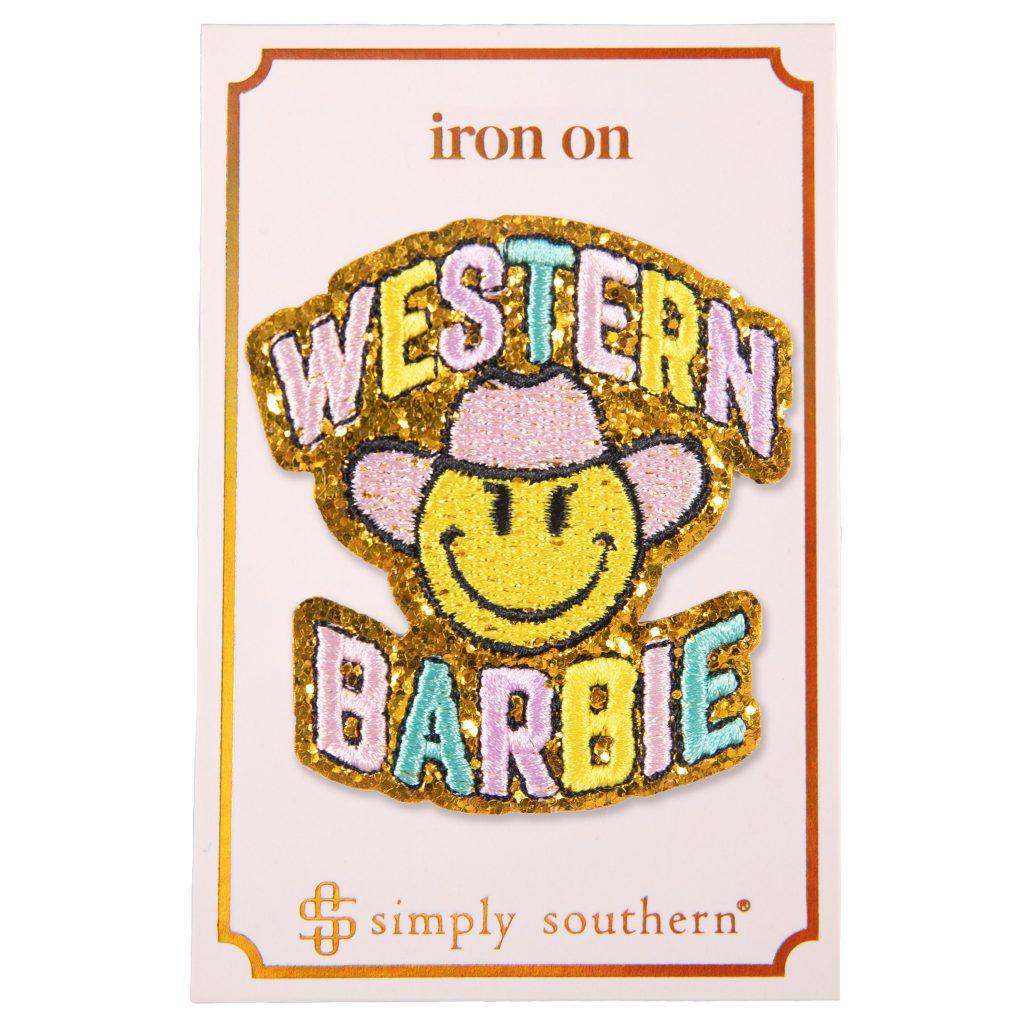 Iron on Patch - Western Barbie - by Simply Southern