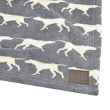 Charcoal Icon Dog Blanket, by TALL TAILS®