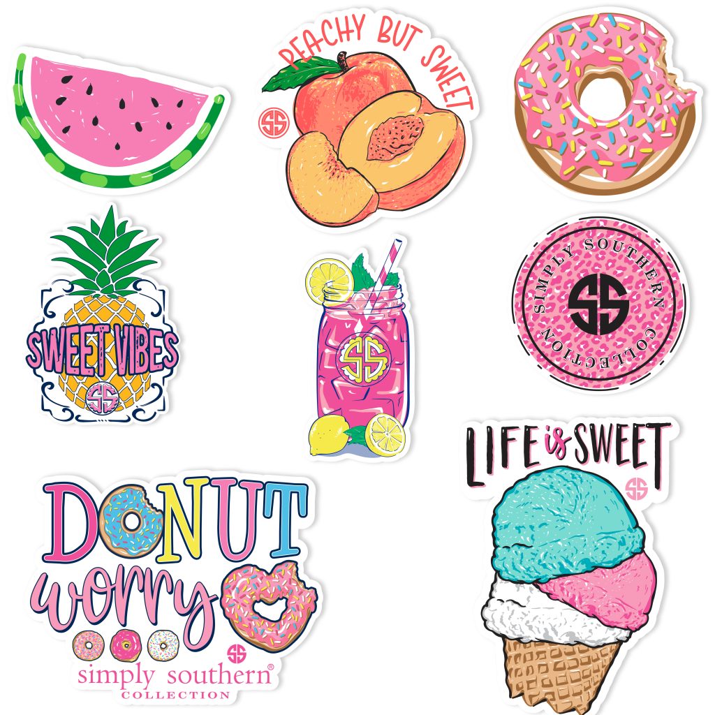 Simply Southern Sticker Set