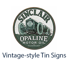 Vintage-Style Metal Tin Signs Buy at Here Today Gone Tomorrow! (Rome, GA)