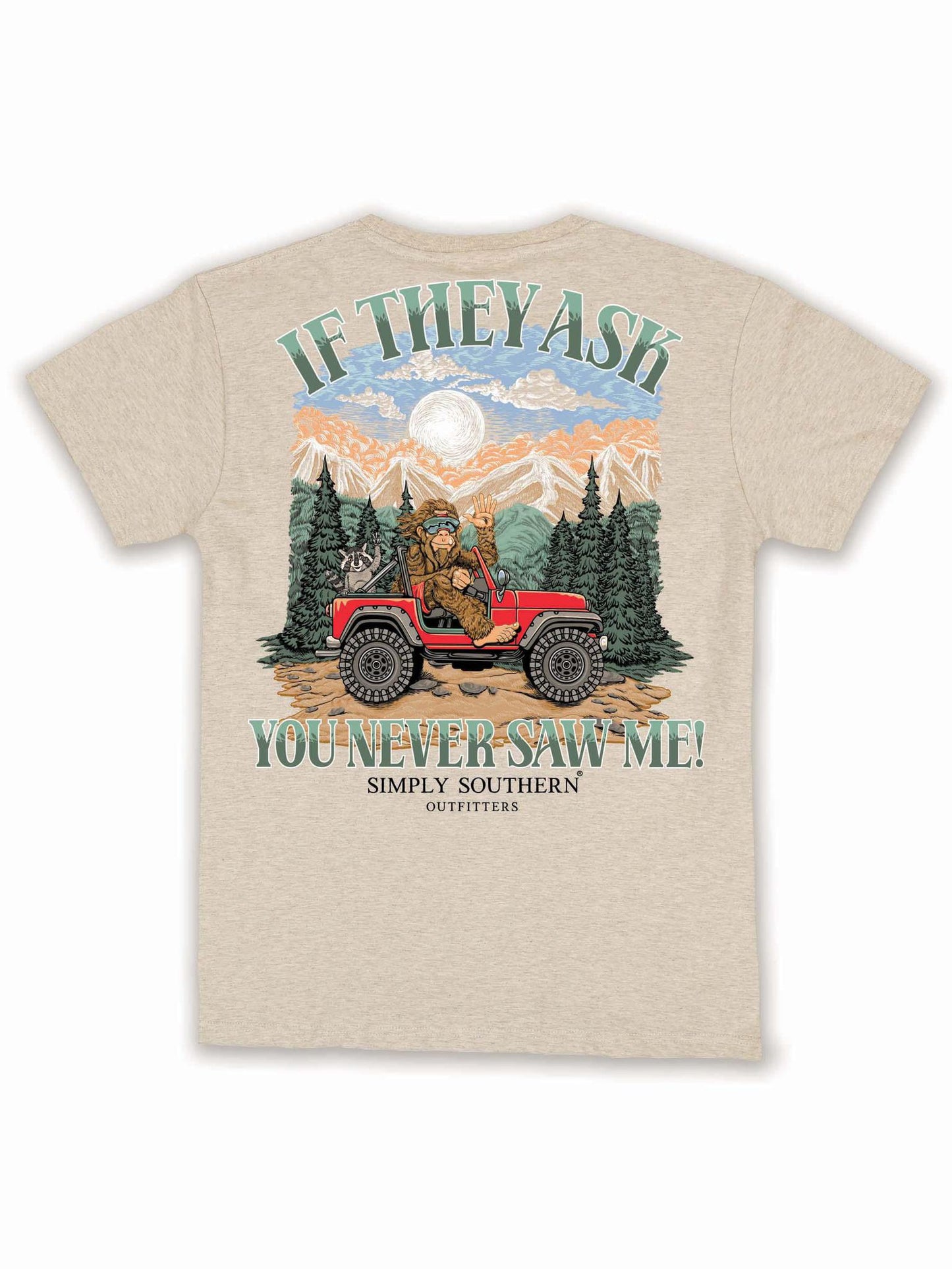 If they Ask (Men's Short Sleeve T-Shirt) by Simply Southern