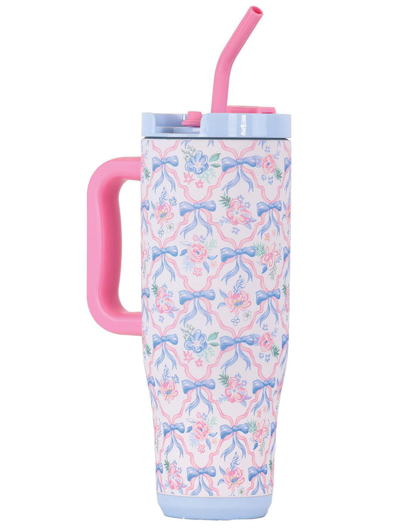Ribbons - 40oz Tumbler - by Simply Southern