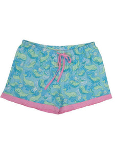 PJ Lounge Shorts - Whale - by Simply Southern