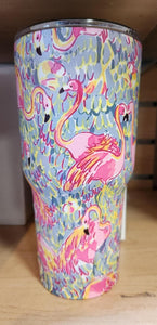 30 Oz Tumbler - Flamingo - No Brand