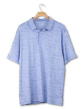 Men's Jacquard Polo UPF - Blue - by Simply Southern