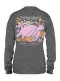 Save Turtle Track (Long Sleeve T-Shirt) by Simply Southern