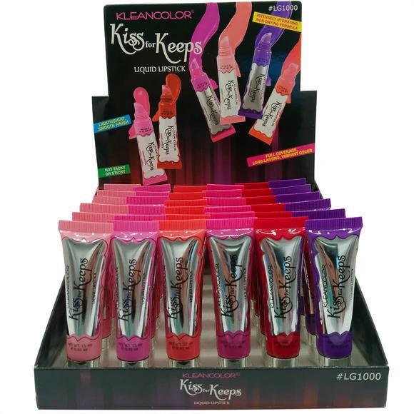 Kiss for Keeps Vibrant Liquid Lipstick - by KleanColor
