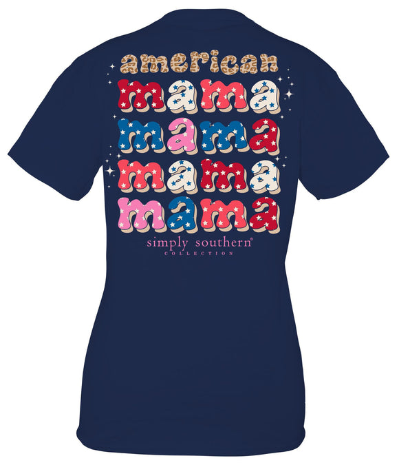 American Mama (Short Sleeve T-Shirt) by Simply Southern