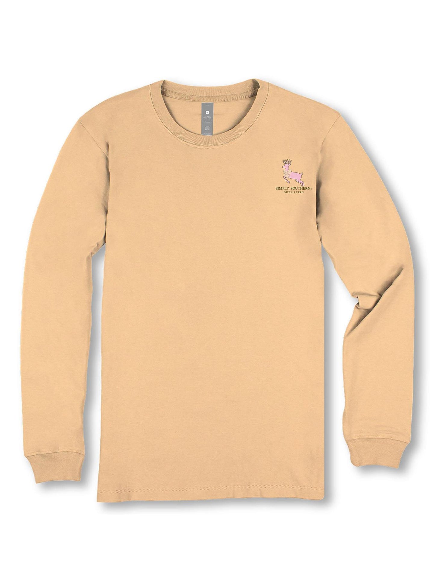 Camo Deer (Long Sleeve T-Shirt) by Simply Southern