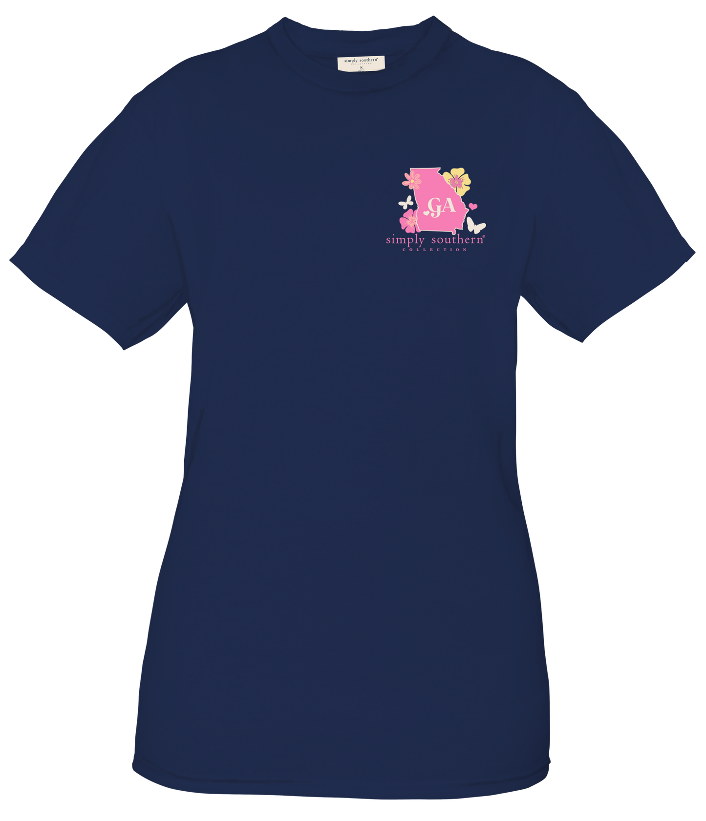 Ga State Navy (Short Sleeve T-Shirt) by Simply Southern