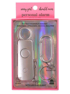 Personal Alarm - Metallic Silver - by Simply Southern