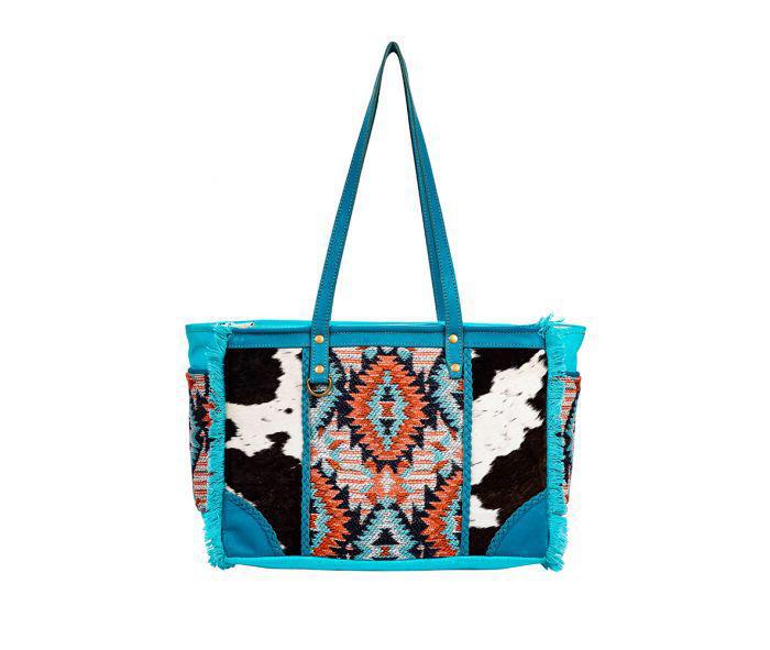 Tonga Ridge Small Bag in Blue - by Myra