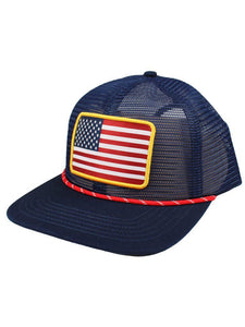 Flag - Men's Curved Baseball Cap - by Simply Southern