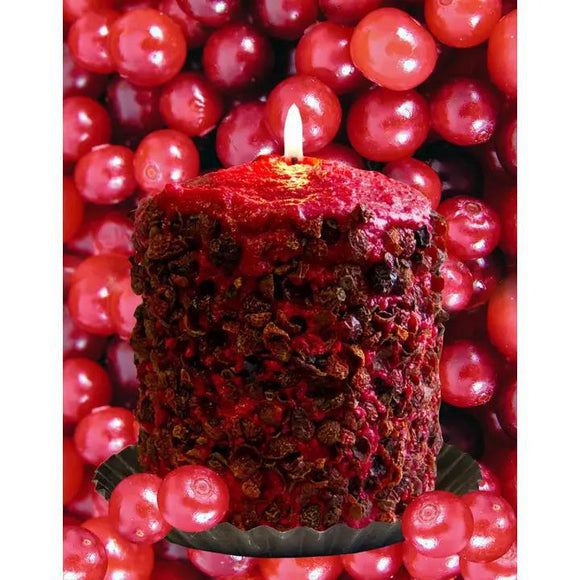 Hearth Candle - Homespun Harvest - by Warm Glow