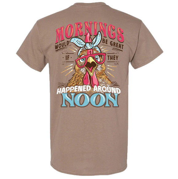 Mornings would be Better (Short Sleeve) by Girlie Girl Originals