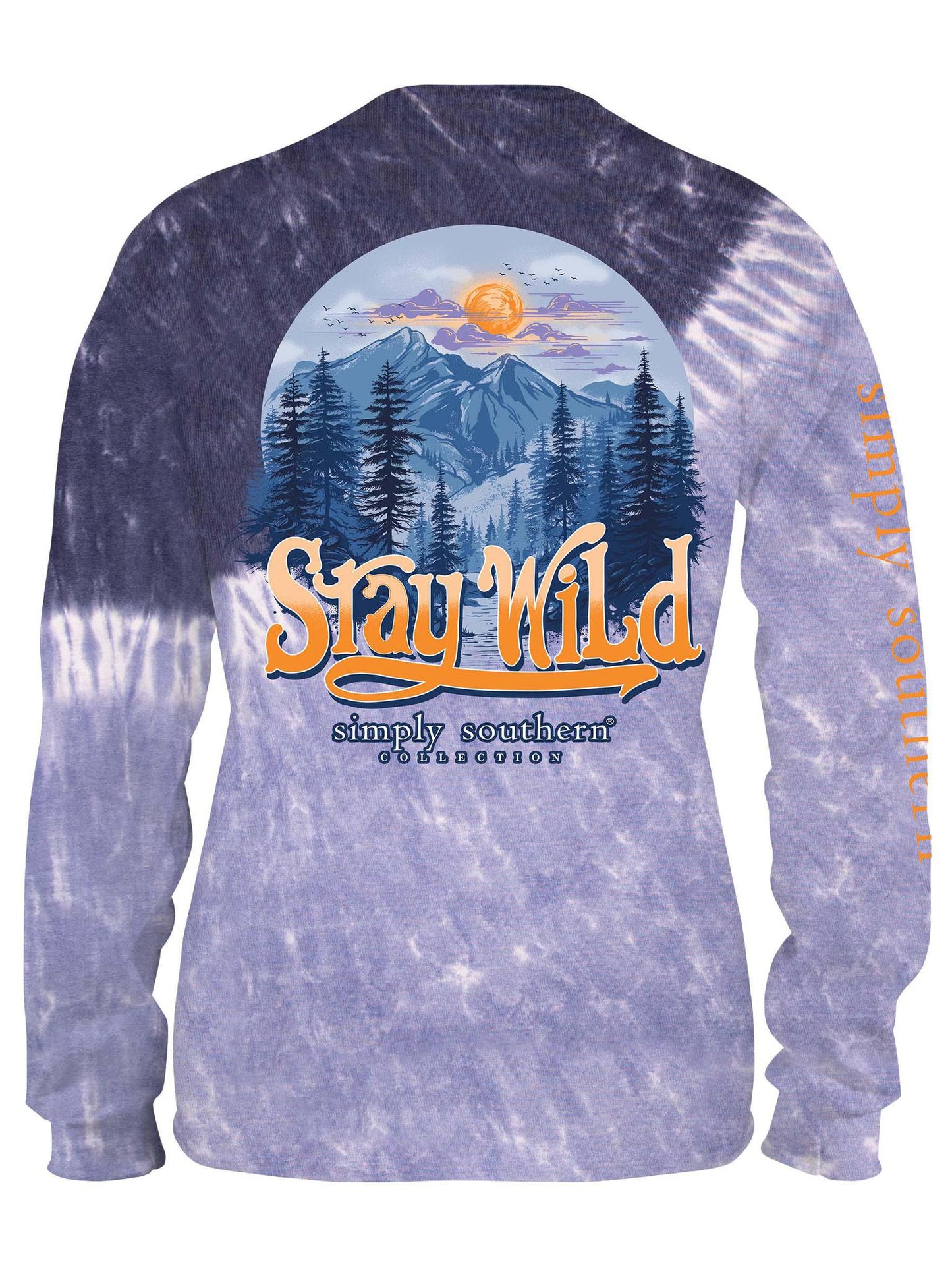 Stay Wild (Long Sleeve T-Shirt) by Simply Southern