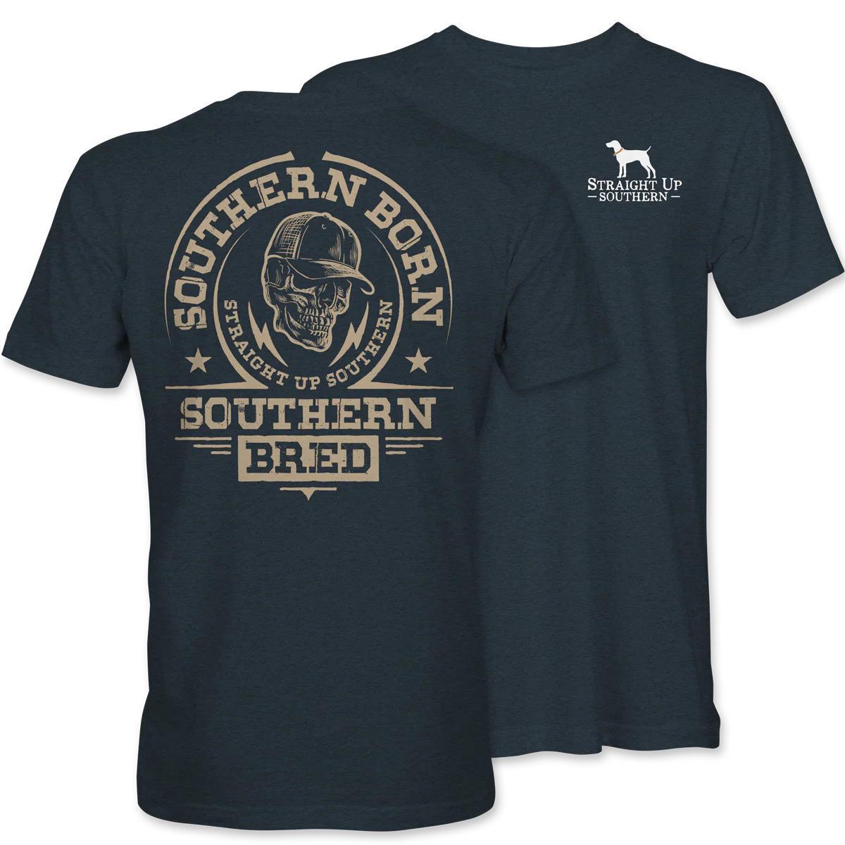 Southern Born (Men's Short Sleeve T-Shirt) by Straight Up Southern