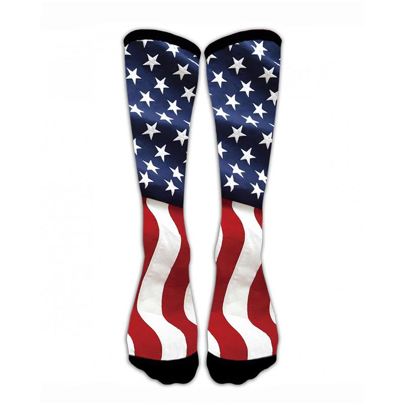 American Flag Socks