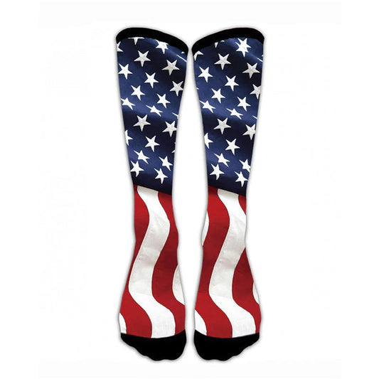 American Flag Socks
